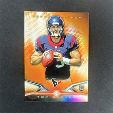 Topps 2014 Platinum Rookie Tom Savage #129 Houston Texans NFL Football Card. rookie card picture