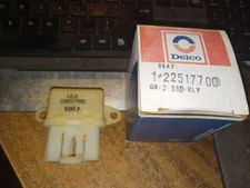 Delco Glow Plug Relay 22517700