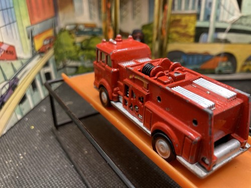 1960s MARX Electric Light Trucks Diecast Fire Engine Truck Loose - Picture 4 of 10