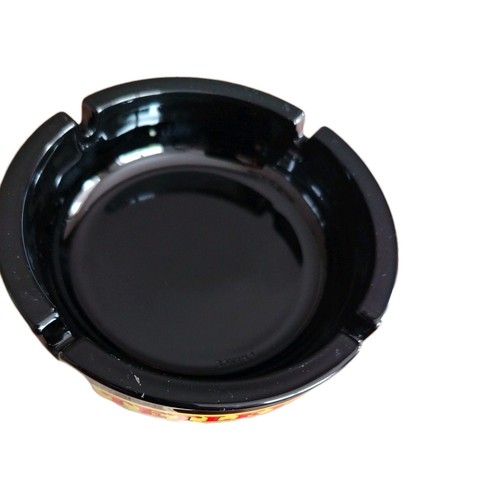 Tetley's Vintage Black Melamine Ashtray Plastic - Picture 2 of 8