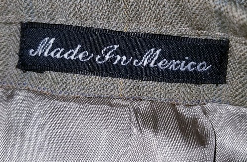 NWT Chaps Ralph Lauren Pale Green Orange Blue Check Wool Jacket Blazer Coat 42S - Picture 9 of 11