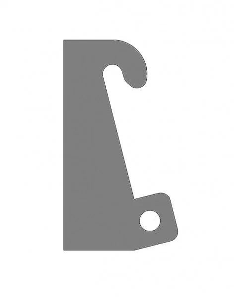 HINKEN Koppelhaken Frontlader Radlader Anschweißkonsole für GIANT