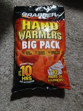 Grabber Warmers Big Pack 10+ Hours Hand Warmers, 80 Grabber 40 Pairs