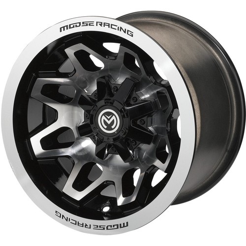 Moose Matte Black 416X 14x7 Wheel - 0230-1144 - Picture 2 of 4