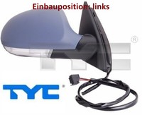 TYC 337-0136 AußEnspiegel Links Spiegel AußEn FüR VW