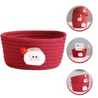 Holiday Character Baskets Christmas Storage Basket Cotton Storage Bin Container