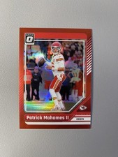 Patrick Mahomes II 2024 Panini Donruss Optic Football Red Prizm #/125 KC