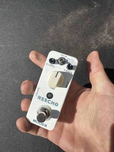 Mooer Reecho Digital Delay Gitarren-Effekt-Pedal klassisch Analog Band Real Echo 1E - Bild 4 von 6