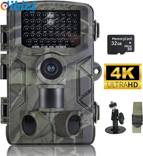 Fototrappola Fotocamera Caccia 50MP 4K, Fototrappole IP65 Impermeabile, Grandang - Foto 7 di 13