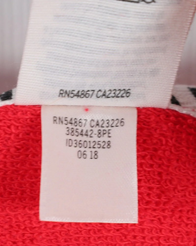 Sudadera con capucha a rayas rosa para mujer Victoria's Secret talla XS r0973 - Imagen 16 de 16