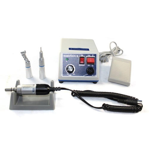 Marathon Dental Lab Micromotor Drill Polisher Machine N3+35K RPM Handpiece+10Bur - Picture 3 of 12