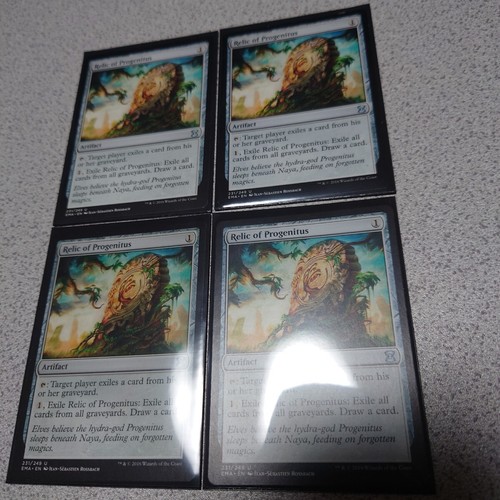 Magic The Gathering EMA The Heritage Of Great Prophet English Set 4 Used - Picture 3 of 3