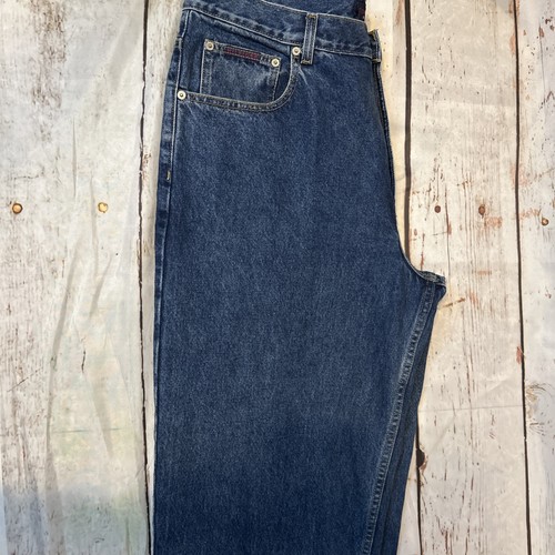Vintage Tommy Hilfiger Jeans Mens 38x34 Freedom Jean Flag Patch Baggy 90's Y2K - Picture 8 of 8