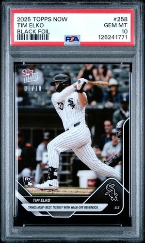 2025 Topps Now 258 Tim Elko