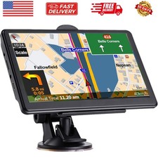 GPS Navigation for Car, Latest 2025 Map,7 inch Touch Screen Real Voice Spoken...