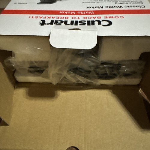 NEU IM KARTON Cuisinart WMR-CAP2 Rund Klassisch 5 Einstellungen Antihaft Waffeleisen - Bild 8 von 9