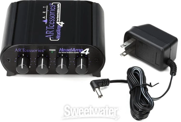 ART HeadAmp 4 4-channel Headphone Amplifier - Image 3 of 4