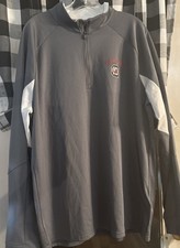 South Carolina Gamecocks Gray Mens Long Sleeve Pullover Shirt Size X Large Sz XL