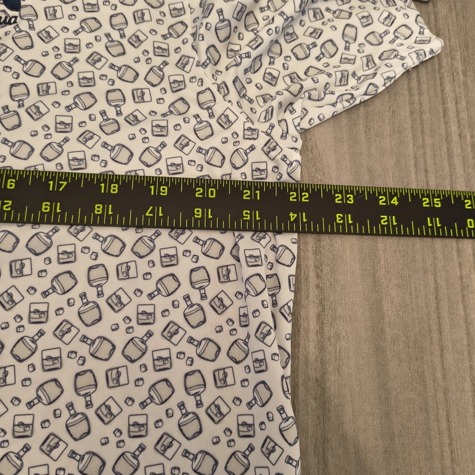 Camisa de golf Kapalua Maui Hawaii recta para hombre cócteles medianos por todas partes Foto 4 de 4