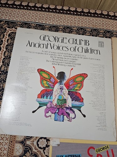 Lot Of 3 GEORGE CRUMB LP nonesuch MAKROKOSMOS Vol. 1 ANCIENT VOICES of CHILDREN - Picture 2 of 13