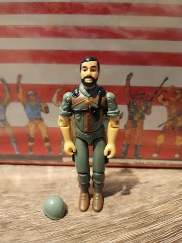 Vintage 1983  GI Joe ARAH Clutch v1.5 Swivel Arm 3.75” Action Figure Complete