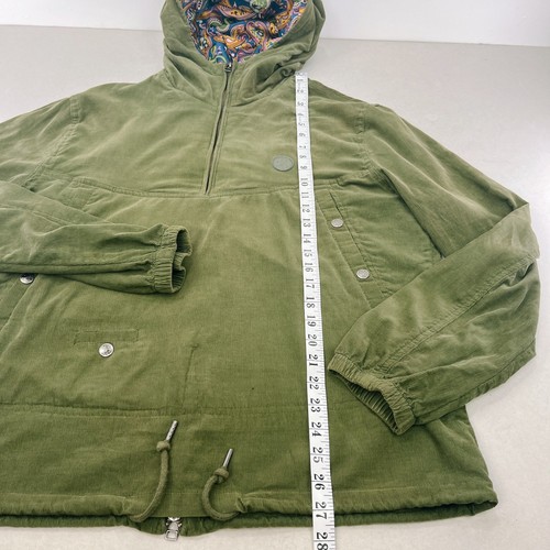 Pretty Green Smock Overhead Cord Jacke Herren Gr. Large Green Oasis - Bild 10 von 13