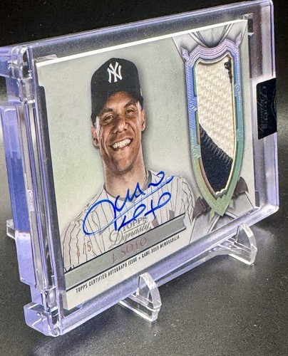 2024 Topps Dynasty Autograph Patches Juan Soto GAME USED PATCH AUTO 4/5 - Bild 2 von 4