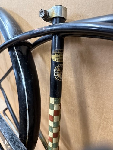 Schwinn Mens 1962 Middleweight Black Tiger 26" Bicycle Frame Set & Parts - Bild 5 von 15