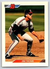 Jim Thome Cleveland Indians 1992 Bowman #460 20628