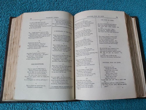 Poetical Works of Robert Browning, 2 vols, The Casa Guidi Arts & Crafts binding - Picture 13 of 24