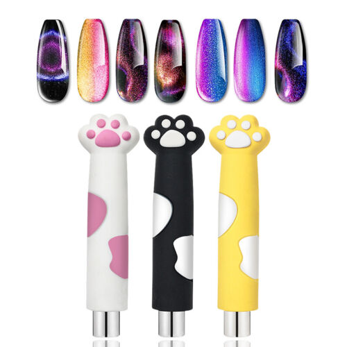 3D Cat Paw Nail Cat Magnet Magnet Stick Magnetic Nail Art UV Gel Tool Magnet Pen