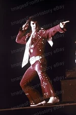 8x10 Print Elvis Presley Older on Stage #EP12