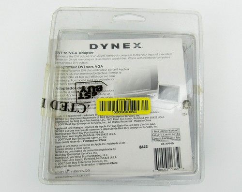 Dynex DX-AP140 DVI to VGA Adapter - Photo 2/10
