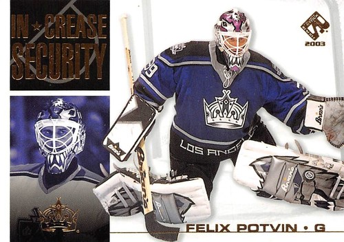 2002-03 Private Stock Reserve InCrease Security #11 Felix Potvin - Picture 1 of 2