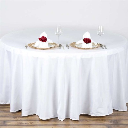 10 pack 132 in. Polyester Seamless TableclothWeddingNEW 10 pack 132 in. Polyester Seamless TableclothWeddingNEW