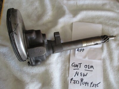 CONTINENTAL NEW FLAT SCREEN OIL PUMP OEM 6 CYLINDER  F227  F244 245  F600L4131