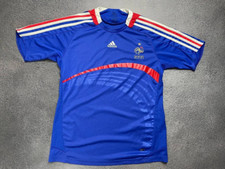 France Home 2007/2008 Adidas Football shirt soccer jersey Size S