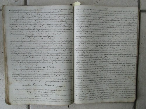 MS CURSUS PHILOSOPHICUS / HISTOIRE PHILOSOPHIE, 1847 par BRUNEL d'Ecotay-l'Olme. - Picture 16 of 24