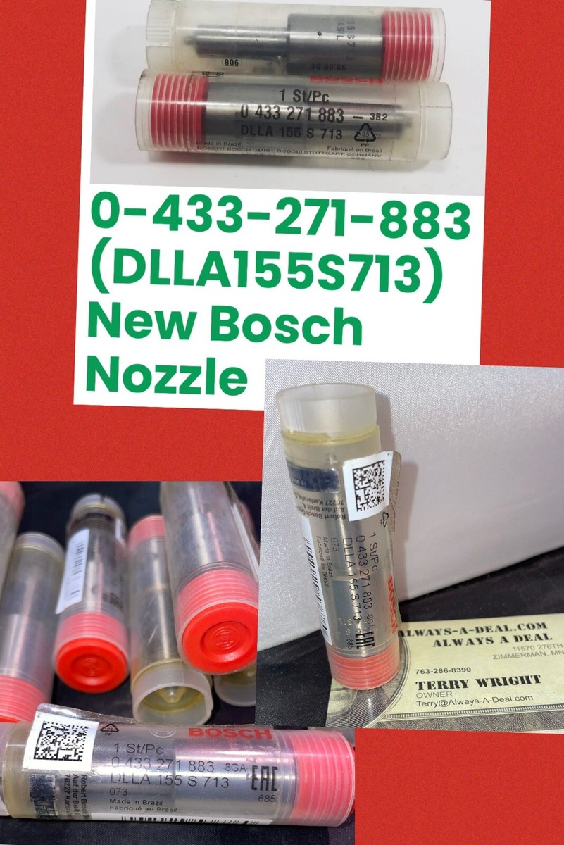 Diesel Injector Nozzle BOSCH 0 433 271 883 DLLA 155S713 - 8GA ~ 1