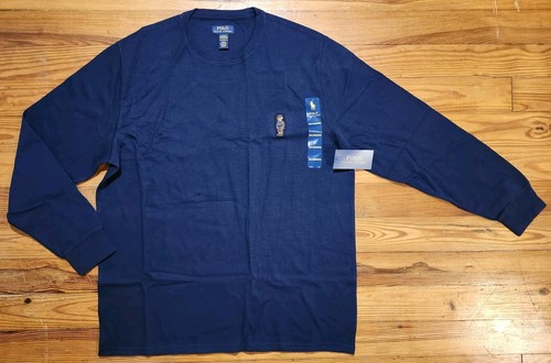 New Polo Bear Ralph Lauren Men's Waffle Knit Thermal CrewNeck T-Shirt SZ 2XL - Bild 2 von 4