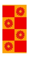 Northpoint Home Luau Beach Towel Red Sunflower Northpoint Home Luau Beach Towel Red Sunflower
