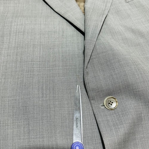 Jack Victor 2-teiliges Anzug Set Herren 48/43 XL grau Einreiher Kerb Revers - Bild 5 von 13