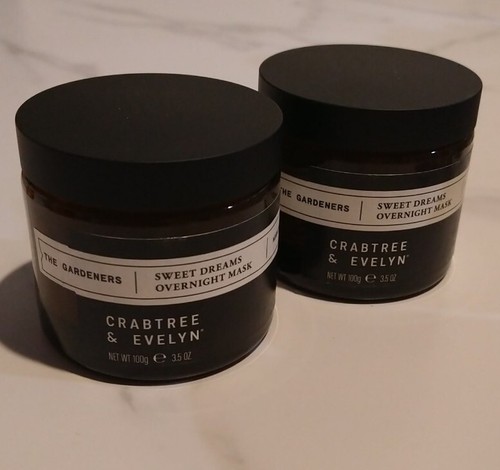 2x Crabtree & Evelyn The Gardeners Sweet Dreams Nachtmaske 3,5 Oz. Neu ohne Verpackung
