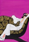 Timid Rene Gruau Fashion Illustration Archival Quality Art Print Glamour & Style