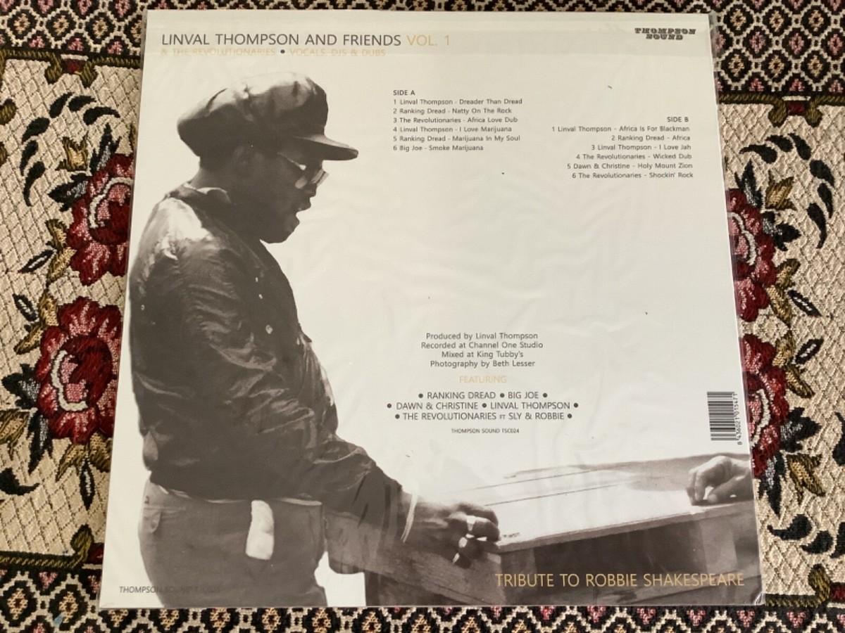 欧LP Various Linval Thompson and Friends &amp;amp; The Revolutionaries V TSC024 Thompson Sound Canta /00230 TSC-024 Linval Thompson & Friends & Revolutionaries Vol.1