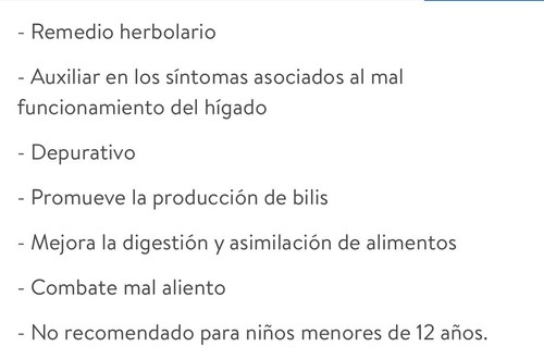 Te de Cardon con boldo manzanilla salvia anis verde hierbabuena 25 tea bags - Picture 4 of 4