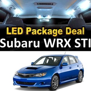 Details About For 2011 2013 2014 Subaru Wrx Sti Led Lights Interior Package Kit White 6pcs