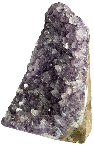 AMETHYSTDRUSE NATUR AMETHYST FEINE KRISTALLE EDELSTEIN GEODE BERGKRISTALL QUARZ - Bild 3 von 3