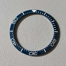 SEIKO SKX007 SKX009 CERAMIC Bezel Insert Dark Blue SKX (SM style) Sloped C3