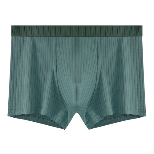 Boxer uomo comodo tronchetto intimo ragazzo traspirante cotone elasticizzato mutandine - Foto 13 di 31
